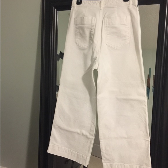 White denim pants - Picture 2 of 3